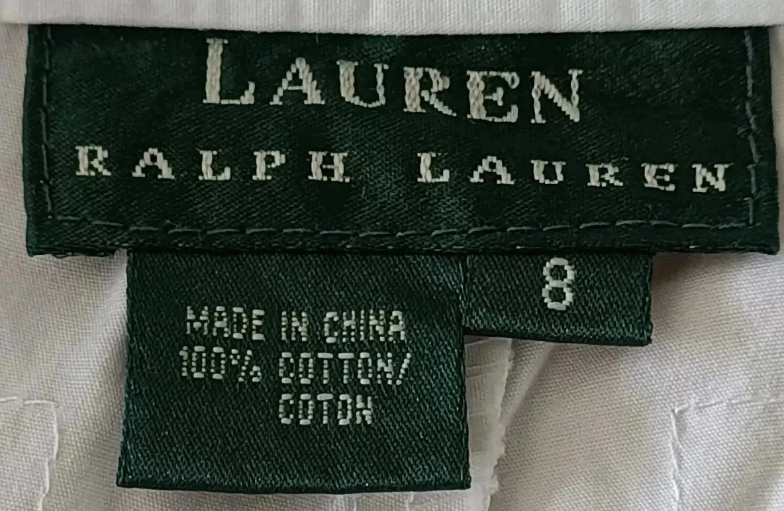 Damesshort Lauren Ralph Lauren wit Maat 8 – photo 9